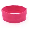 Diadema elástica de yoga europea y americana para deportes, fitness, running, absorbente del sudor, diadema coreana lisa