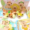 Goma de borrar creativa de capibara en bolsa sorpresa, Goma de borrar sorpresa con forma de capibara para estudiantes en caja ciega, Regalo de graduación para jardín de infantes