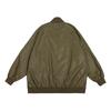 Vestido Carretera Antiguo 2025 Primavera Nuevo Estilo Japonés Cuello Sombra Chaqueta de Cuero PU Chaqueta de Béisbol Retro de Cuero para Hombre