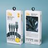 Caja de Empaque Especial para Cables de Datos de Soporte, Silicona de 240W Uno a Tres, Cuatro en Uno, Empaque de Cable de Carga Dos a Dos