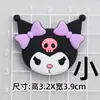 Pequeña Kuromi, Conejita de la Belleza, Perro Pacha Pegatinas DIY para Carcasa de Teléfono, Pinzas para el Cabello, Pegatinas para Refrigerador, Accesorios de Decoración para Zapatos