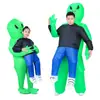Cosplay de Halloween da Amazon Transfronteiriço Fantasia Inflável de Alienígena TikTok com Abraço de Fantasma Alienígena