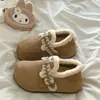 Zapatos Birkenstock de Peluche Completamente Cubiertos para Mujer Zapatos de Piel Zapatos de Algodón de Peluche sin Cierre Calientes Bordados Nuevo Invierno 2026