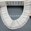 Roupas Cor de Damasco, Roupas Femininas, Tecido para Golas e Punhos, Enxoval Suave para Casa, Tecido Decorativo, Renda Têxtil para Casa Pregueada, Acessórios e Materiais Auxiliares