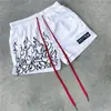 Pantalones Cortos de Fitness para Hombre de Secado Rápido Transpirables Verano Malla Deportiva Pantalones de Entrenamiento para Correr Hombres Verano Delgados Pantalones Deportivos