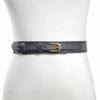 Cinturón popular coreano nuevo para damas de imitación de cuero cinturón simple de moda hebilla de pin cinturón decorativo doble venta al por mayor al contado