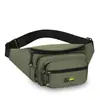 Nova Bolsa de Cintura Masculina de Comércio Exterior com Múltiplos Compartimentos para Armazenamento de Celular, Bolsa Transversal de Ombro Único da Moda, Bolsa de Peito Caixa Registradora para Negócios