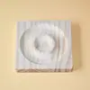 Bandeja de Madera Estilo Europeo para Pulseras Redonda con Cuentas para Exhibición Almacenamiento para Pulseras y Brazaletes Juego Cultural DIY Bandeja para Exhibir Cuentas Budistas