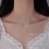 Collar Planet bañado en plata 925 para mujer, collar de alta gama 2024, nuevas explosiones, cadena de clavícula ligera de lujo