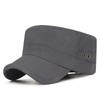 Gorra plana transpirable para hombre de verano para exteriores, nueva, con ojo de aire metálico, de secado rápido, protector solar, sombreado, delgada, tipo lengua de pato