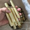 H65 tubo de latão h62 barra de cobre sem chumbo corte especificações completas preço de fábrica atacado cobre revestido pequeno tubo de cobre