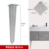 Soporte de pata para mueble de baño Pies metálicos Patas para mueble de TV Patas de soporte para lavabo Patas para mueble tocador Patas para mesa de café Aleación de aluminio