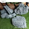 Piedra de Simulación Piedra Ornamental para Jardinería Decoración de Jardín Piedra de FRP Accesorios para Actividades Interiores y Exteriores del Salón de Exposiciones Piedra de Paisaje