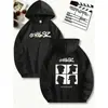 Moletom Pulôver Streetwear Hip-Hop Retrô Masculino Street Fighter Música Moletom Casual de Manga Longa com Estampa Gráfica de Letras
