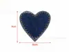 ¡Gran Venta en Stock! Set de Parches de Tela con Fragancia Suave y Diseño de Corazón, Accesorios de Fundas para Teléfono Móvil Coreanas de Moda, Pegatinas de Parches Bordados