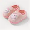 Sapatos de Algodão Infantis Inverno Fofos Meninos e Meninas Sapatos de Casa Crianças Bebês Sola Macia Antiderrapante Quente Pelúcia Algodão Sapatos Cxcf