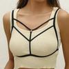 Zhuuru Aliexpress Verão Novo Produto Comércio Exterior Mais Vendido Elástico Sexy Alça Preta Amarração Lingerie Feminina