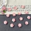Ins Estilo Nail Art Material Saco Amarelo Rosa Resina Arco Nail Art Jóias Misturado Brincos Luminosos Nail Art Ornamentos de Diamante