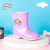 Botas de Lluvia de Moda Transfronterizas para Bebé Fabricante Mayorista Zapatos de Agua Personalizados para Niños Zapatos de Agua Ligeros de Caña Baja Dibujos Animados Lindos Botas de Lluvia