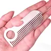 Popular Peine Pequeño Portátil para Viaje al por Mayor, Peine para Barba, Peine Abrebotellas, Peine Metálico Creativo para Peinar el Cabello