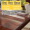 Tapete de Mesa de PVC Placa de Cristal Transparente Vidro Macio Tapete para Mesa de Jantar Resistente a Altas Temperaturas Anti-Incustração Impermeável À Prova de Óleo Toalha de Mesa