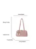 Bolsa de Mão de Nicho Estilo Coreano para Mulheres 2026 Nova Moda Tendência Versátil Elegante Grande Capacidade Bolsa de Ombro Bolsa Almofada