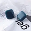 Aretes de parche de resina Fruta coreana con agujero recto cuadrado geométrico media píldora DIY material de accesorios de joyería hechos a mano