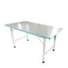 Mesa para máquina de coser de fábrica de ropa, banco de trabajo pequeño, mesa de planchar, mesa apilable, mesa de inspección, mesa de verificación de mercancías, mesa de colocación de tela