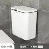 Grande lixeira de parede nova para cozinha, cesto de papel pendurado para porta de armário de sala, lixeira para separação de resíduos alimentares, cesto de armazenamento para banheiro