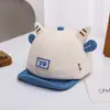 Gorra Suave con Visera para Bebé, Linda Gorra con Visera y Pico para Bebés y Niños Pequeños, Gorra con Visera de Letras para Niños y Niñas, Gorra de Béisbol