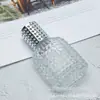 Botellas de Perfume de Vidrio Transparente en Stock al por Mayor, Botellas de Muestra de Vidrio Portátiles, Botellas con Atomizador de Presión, Botellas Vacías Recargables para Perfume