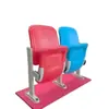 Asientos Fijos en Gradas para Eventos en Interiores y Exteriores, Silla Plegable Automática de Rebote Hueco de Plástico por Soplado