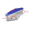GOOFIT protetor de roldana da guia de corrente azul serve para moto off-road XR/CRF 50cc-160cc