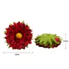 Flor Artificial Crisantemo del Sol Crisantemo Pequeño de Mil Capas Fabricante Mayorista Tocado Estilo Antiguo Bandera de Cabeza Producción Estilo Pastoral Decoración del Hogar