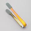 Pinza para Hielo de Acero Inoxidable 304 Suministros de Cocina Herramientas Vacío Titanio Chapado en Oro Cubo de Hielo Engrosado Creativo Pinza de Silicona
