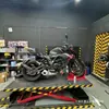 Elevador de motocicleta elevador hidráulico elétrico plataforma elevatória bancada de trabalho de manutenção plataforma motocicleta