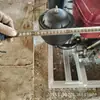 Máquina de Palitos de Arroz Glutinoso de Doble Cabezal a Gasolina, Máquina de Palitos Huecos de Maíz Entero, Extrusora de Palitos de Arroz para Puesto de Mercado Nocturno