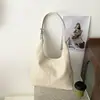 Bolsa de Ombro Única com Textura Trançada Nova para o Verão de 2026 Moda para o Dia a Dia Bolsa de Axila Bolsa Tote Simples Bolsa de Mão de Alto Valor