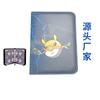 Fabricante Original Libro de Cartas Pokemon 4 Compartimentos Cremallera Hojas Sueltas Bolsa de Almacenamiento Portátil para Tarjetas Libro de Colección de Cartas Pokemon