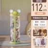 Zíper Atualizado Roupas Infantis Brinquedo de Boneca Cesta Transparente para Boneca Balde de Armazenamento para Boneca Sala de Estar Dobrável Armazenamento