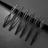 Grampos de Cabelo Pretos Simples Versáteis Maquiagem Penteado Trança Acessórios de Cabelo Femininos Roupa Externa Celebridade da Internet Estilo Coreano Presilhas de Cabelo Invisíveis Infantis