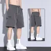 Shorts de Trabalho para Homens 2025 Nova Marca Tendência Loose Esportivo Casual Calças de Cinco Pontos Calças de Comprimento Médio de Verão para Uso ao Ar Livre