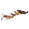 Modelo de mesa de areia clube de iates modelo de navio de cruzeiro vista em miniatura parque de diversões ornamentos de navio pirata mini jet ski