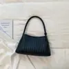 Bolso de Hombro Tejido de Moda 2026 Nuevo Estilo Bolso de Mano Grande Capacidad Bolso para Viajes de Negocios Color Sólido Elegante Bolso Cuadrado Pequeño