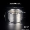 44 Tallas en Stock Tetera de Vidrio para Agua Filtro Grabado Acero Inoxidable Filtro de Té Colador de Té Filtro