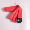 Fivela Plástica Spot Cinto de Yoga de Algodão Banda de Resistência para Treino de Quadril Cinto de Alongamento Corda de Yoga Banda de Tensão Cinto de Alongamento de Yoga