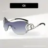 Nuevas gafas de sol retro unisex de moda transfronteriza con diseño de pata en forma de serpiente de tendencia europea y americana, gafas de alta gama con protección solar