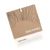 Etiquetas Universales de Papel Kraft de Alta Calidad para Ropa de Hombre y Mujer, Hechas a Medida desde la Fábrica de Origen, Impresión Personalizada de Etiquetas y Etiquetas para Ropa