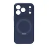 Funda de Silicona Líquida para Teléfono Móvil Adecuada para Apple 17Promax Funda para Teléfono Móvil Iphone16Plus con Soporte Magnético Giratorio