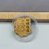 Pegatinas para Teléfono Estilo Hoja de Oro Tesoro, Princesa Por Favor Hazte Rica, Pegatina de Fortuna de Año Nuevo, Regalo de Evento para Teléfono Dios de la Riqueza